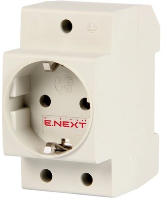 Enext e.socket.pro.din.tms Розетка на DIN-рейку 230 В 29564 фото